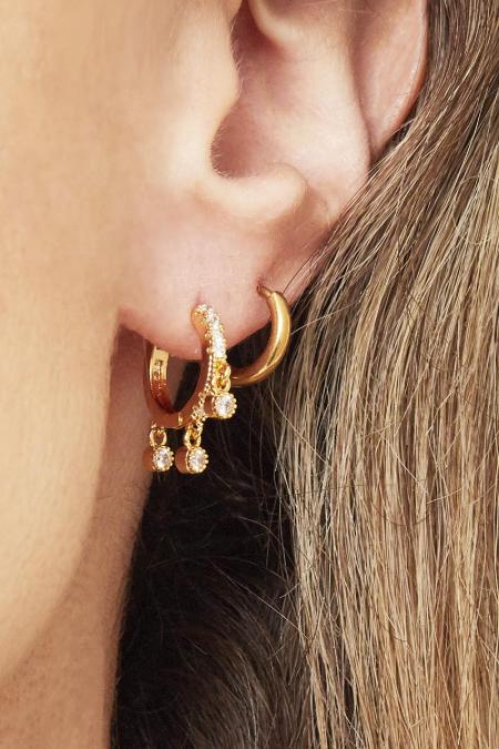 Petites boucles d'oreilles créoles 1,2 cm en acier inoxydable 2