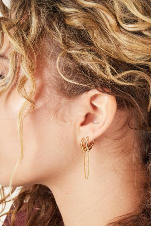Boucles D'oreille Cuffed Cuivré h5 Image3