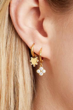 Boucles D'oreilles Clover Cuivré h5 Image3