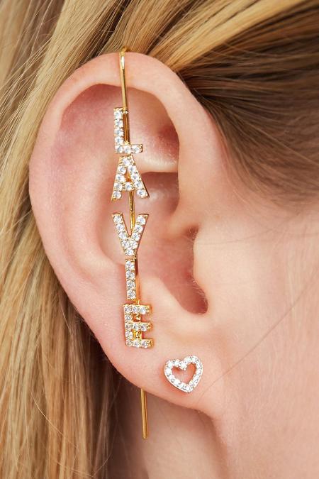 Oreille sur chenilles La Vie Argenté Cuivré 2