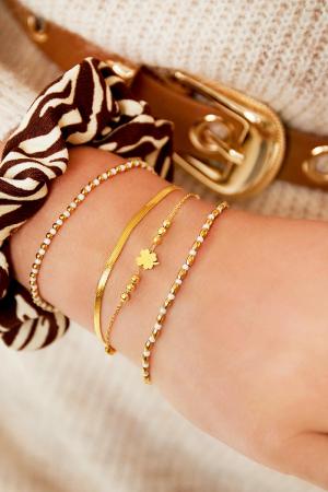 Bracelet Multi-Chaînes Argenté Acier Inoxydable h5 Image2