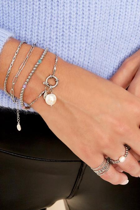 bracelet double en acier inoxydable couleur or 2