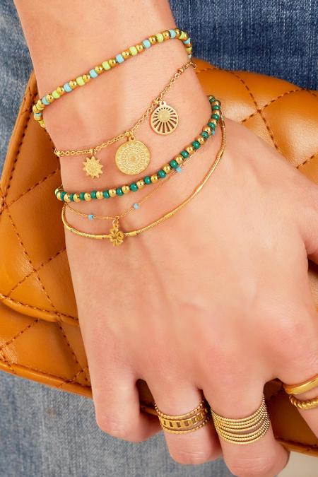 Univers du bracelet Couleur or Acier inoxydable 2