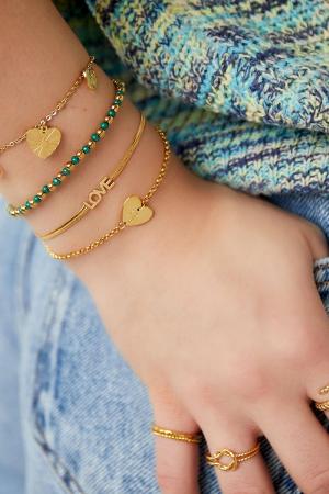 Bracelet Simple Amour En Acier Inoxydable h5 Image2