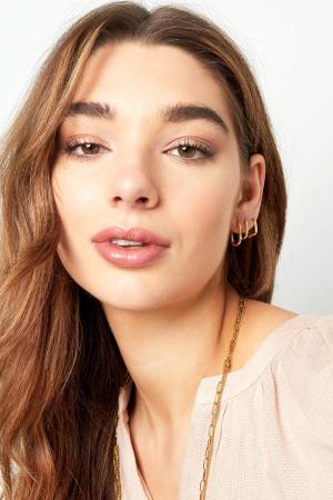 Ensemble De Boucles D'oreilles 3 Tailles Différentes Acier Inoxydable h5 Image4