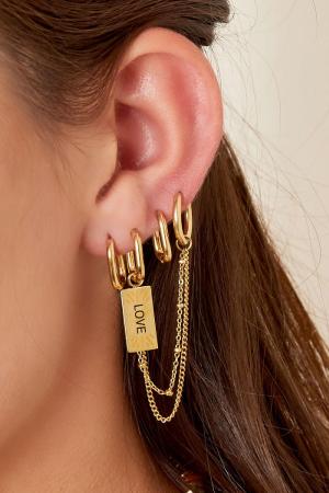 Boucles D'oreilles Classiques - Petit Acier Inoxydable h5 Image2