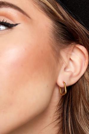 Boucles D'oreilles Classiques - Grandes Argenté Acier Inoxydable h5 Image3