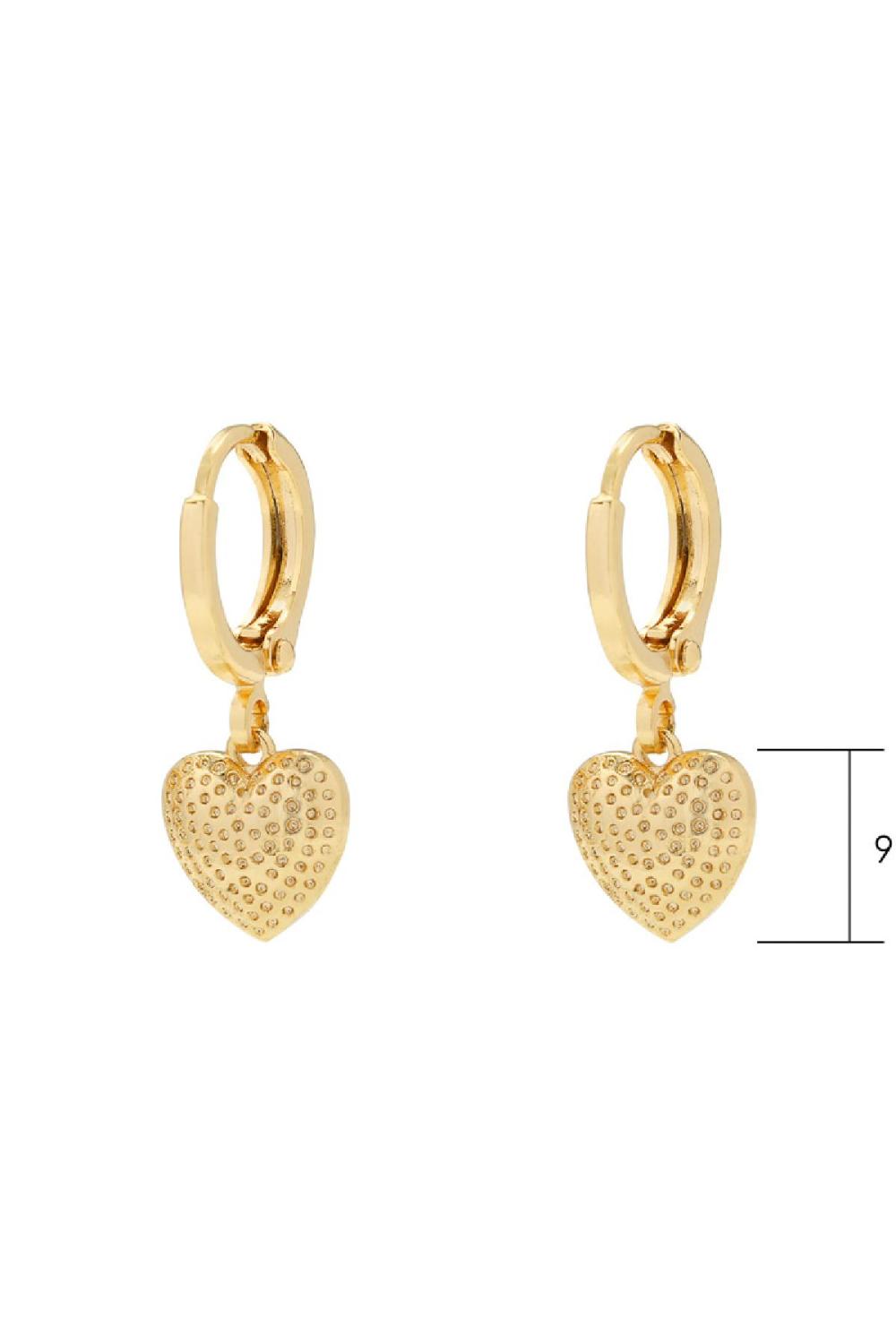 Earrings Endless Love Couleur Or Cuivré Image2