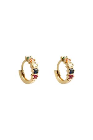 Earrings Little Sunset Couleur Or Cuivré h5 