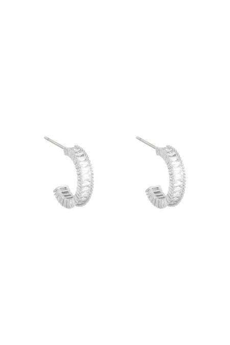 Boucles D'oreilles Classy Argenté Cuivré