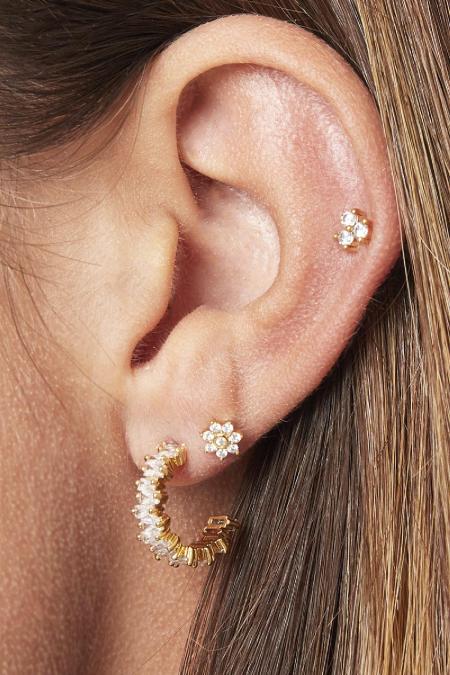 Boucles d'oreilles In Style Cuivré 2