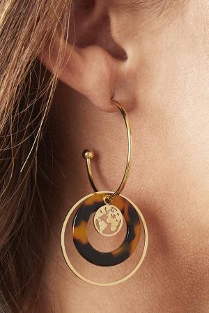 Boucles D'oreilles Explorer Acier Inoxydable h5 Image2