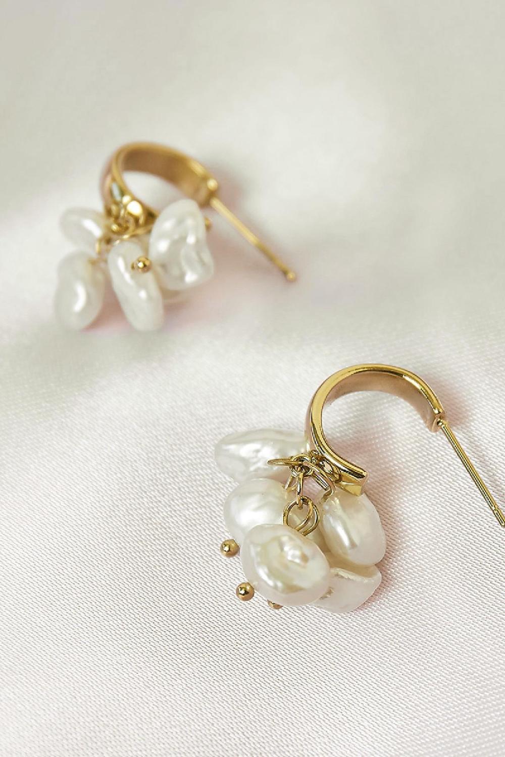Boucles D'oreilles Arielle Argenté Acier Inoxydable h5Image2