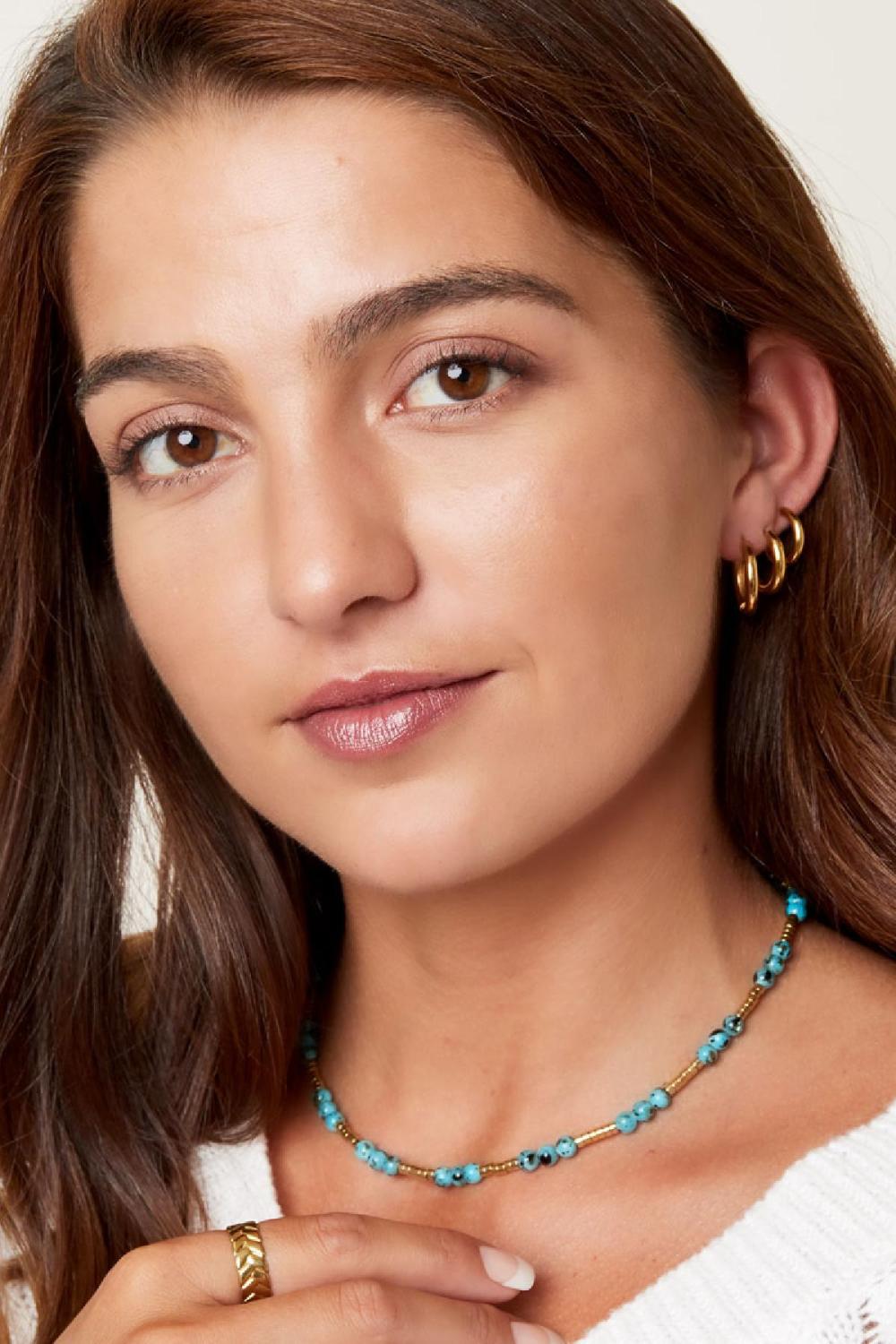 Ensemble De 3 Boucles D'Oreilles Créoles h5Image3