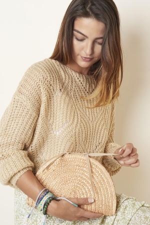 Sac Spring Season Beige Straw h5 Image3