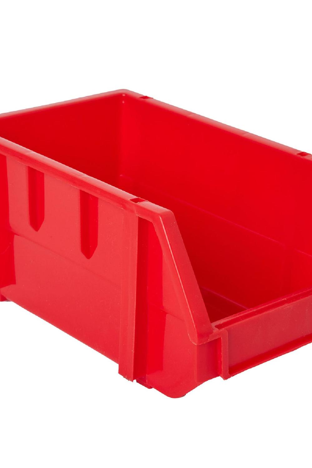 Boîte De Rangement Rouge Plastique h5Image2