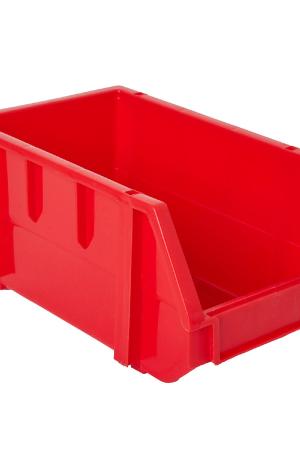 Boîte De Rangement Rouge Plastique h5 Image2