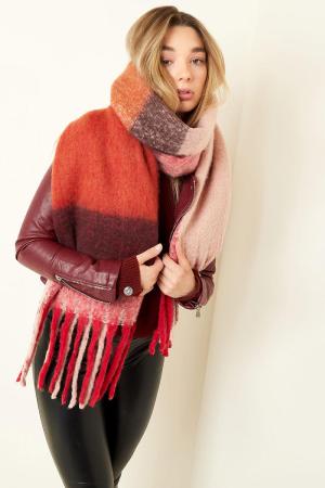 Écharpe Winter Time Beige Polyester h5 Image3
