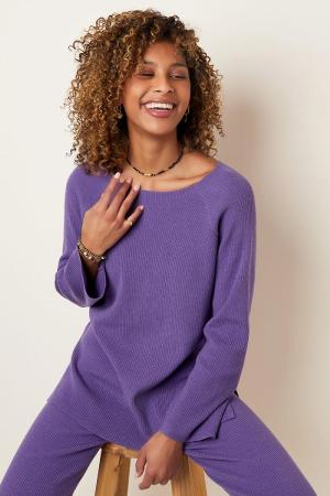Un Sweatshirt Pullover Blanc Cassé S h5 Image3