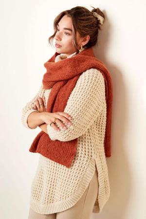 Echarpe Tricot Uni h5 Image4