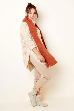 Echarpe Tricot Uni h5 Image3