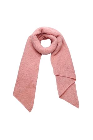 Écharpe Douce D'hiver Corail Polyester h5 