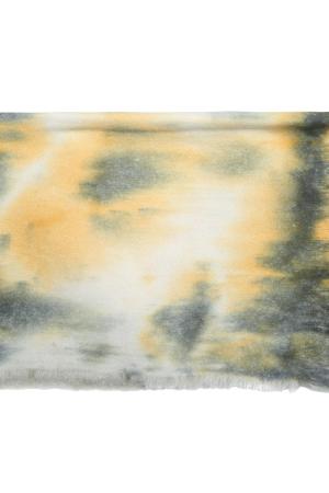Écharpe Tie Dye Jaune Polyester h5 Image2