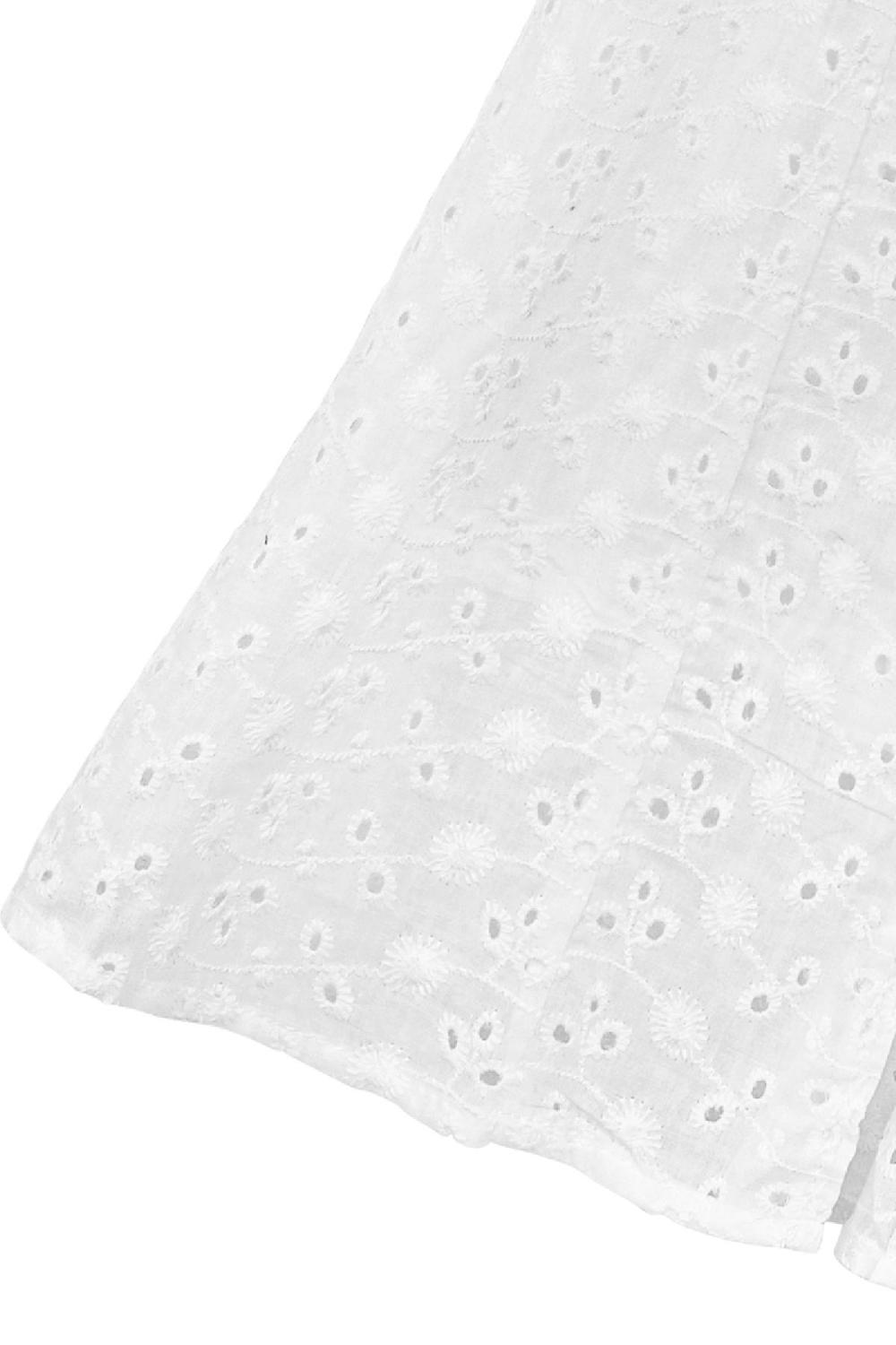 Robe En Broderie Anglaise Blanc S Image7