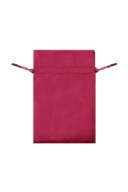 Jewelry bags Satin Small Rouge Polyester