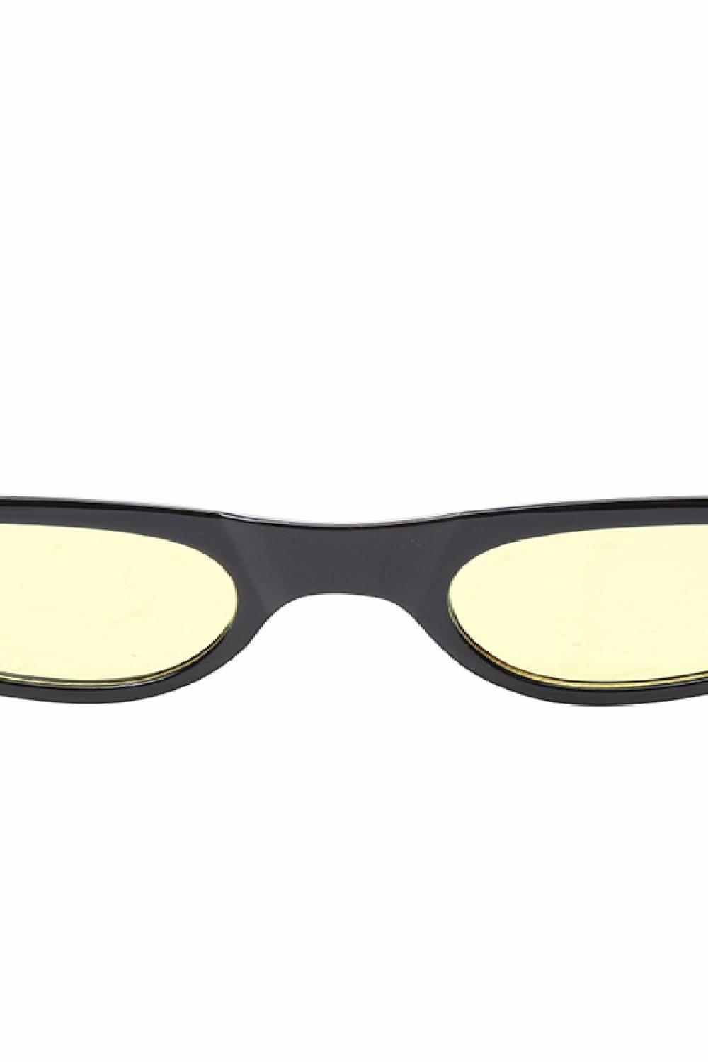 Sunglasses 90S Cat Eye Jaune h5Image2