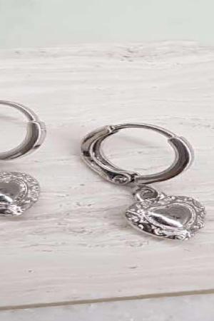 Earrings Romantic Love Argenté Cuivré h5 Image2