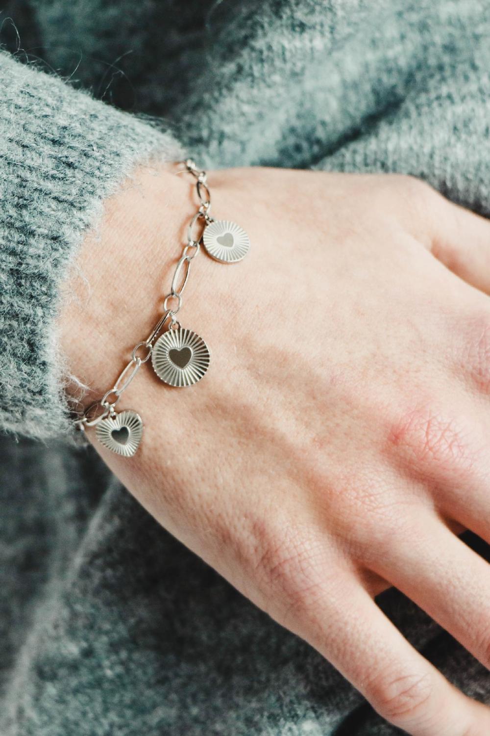 Bracelet Locked In Love Couleur Or Acier Inoxydable h5Image2