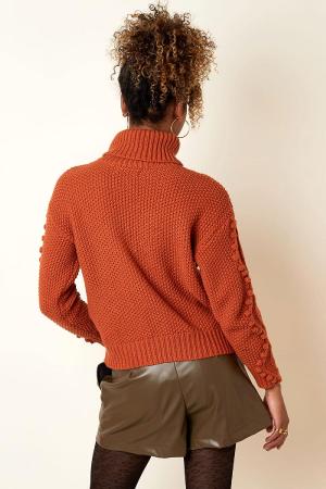 Pull Torsadé Beige S/M h5 Image2