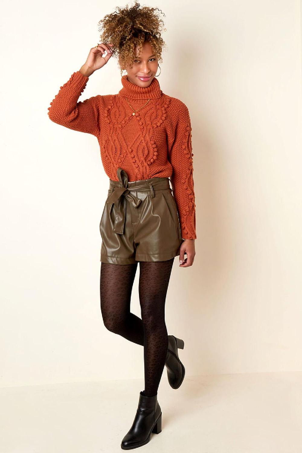 Pull Torsadé Beige S/M Image4