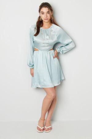Robe Mini Femme En Polyester Design À Découpe h5 Image3