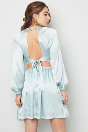 Robe Mini Femme En Polyester Design À Découpe h5 Image5