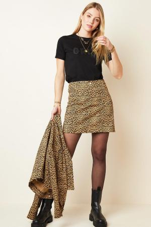 Jupe Wild One Camel S h5 Image4